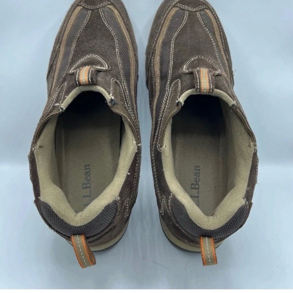 L.L. Bean Mens Tek 2.5 Casual Hiking Shoes Brown Leather Waterproof 11 medium - Picture 3 of 4